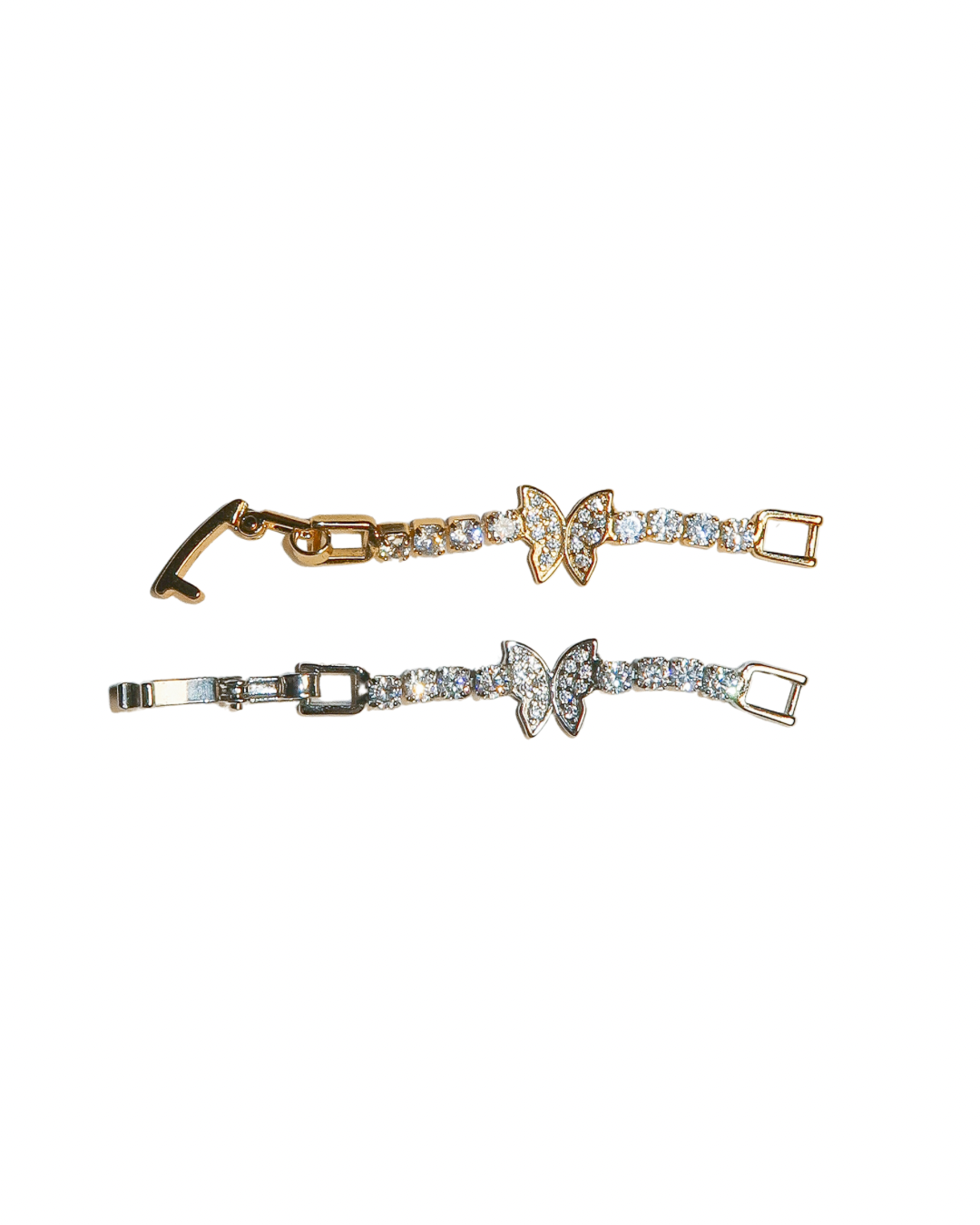 Butterfly Pavé Tennis Necklace - ISABEL LEON LLC