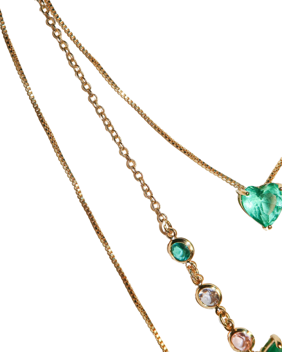 3 Tier Stacked Necklace - ISABEL LEON LLC