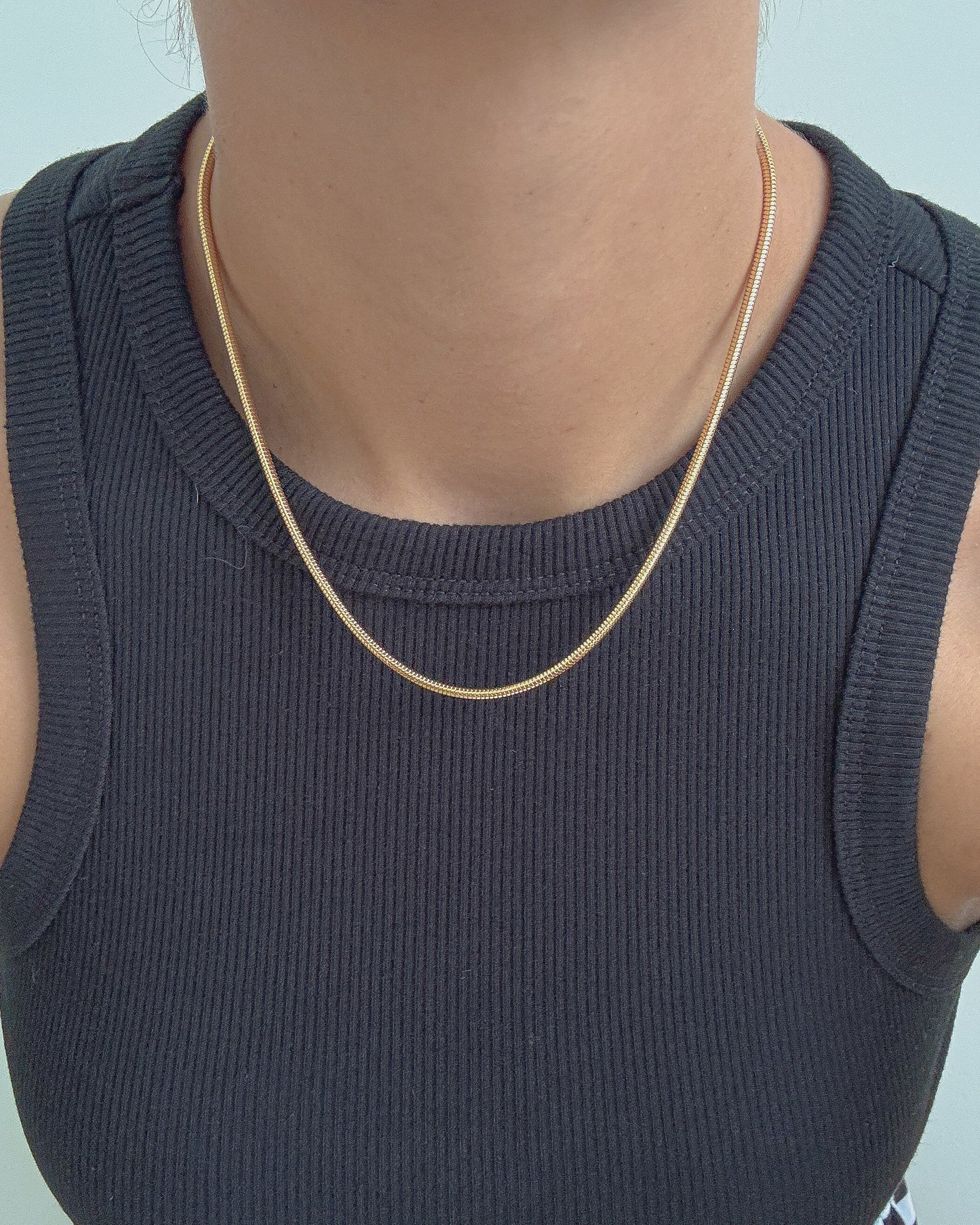 Round Snake Chain - ISABEL LEON LLC
