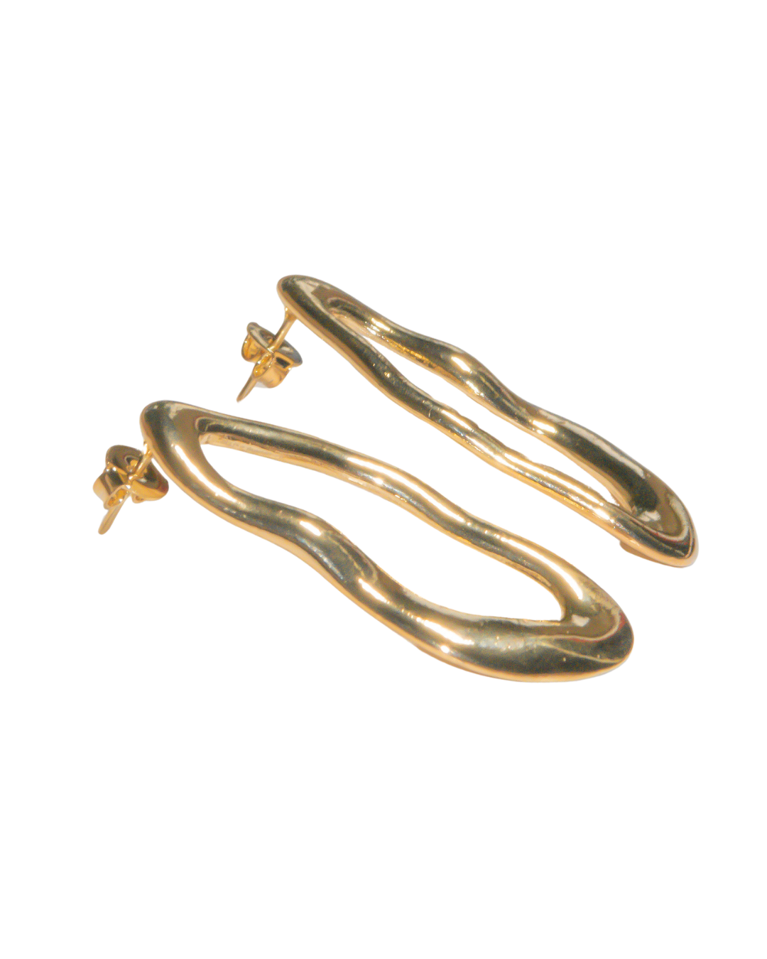 Melted Metal Earrings - ISABEL LEON LLC