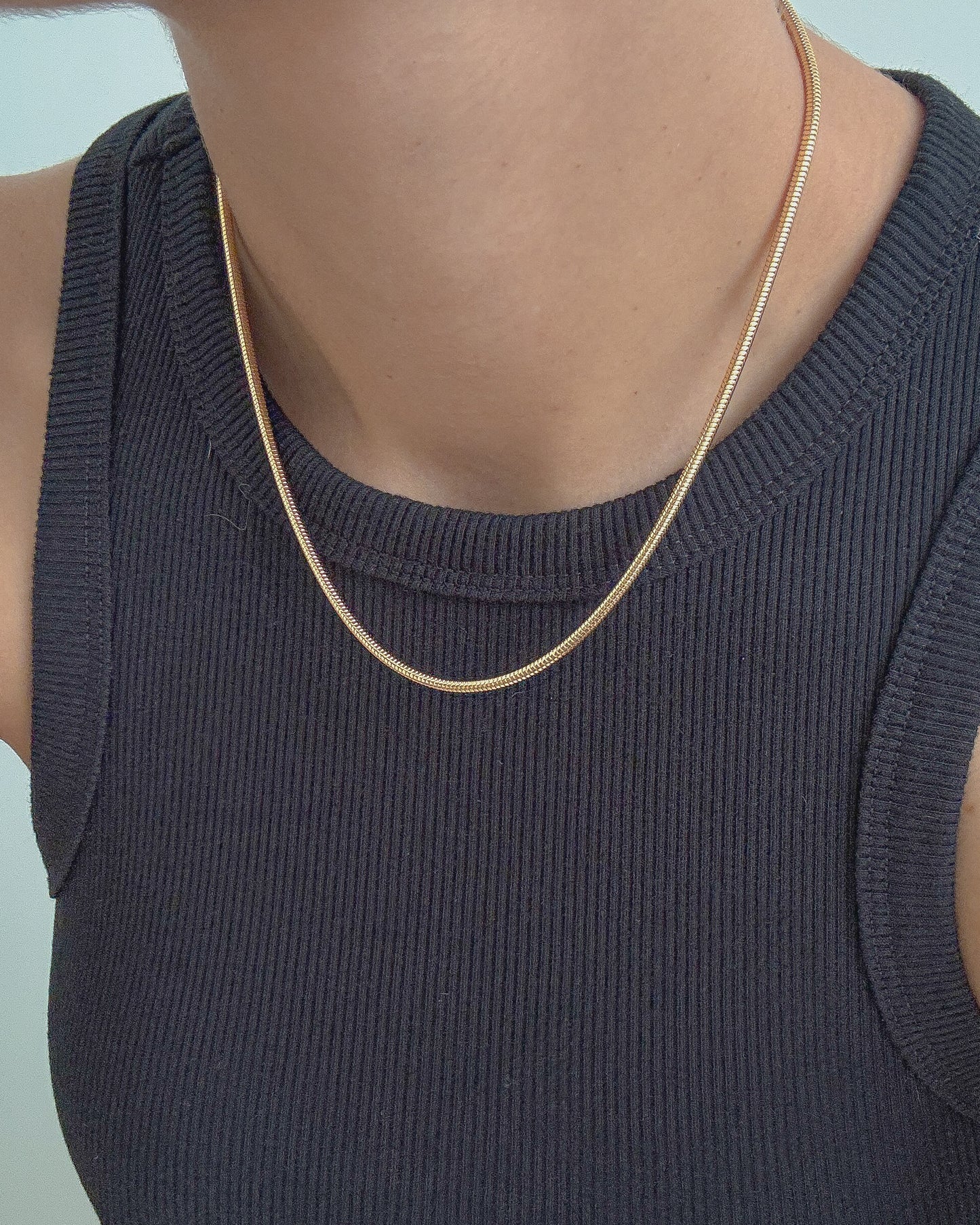 Round Snake Chain - ISABEL LEON LLC