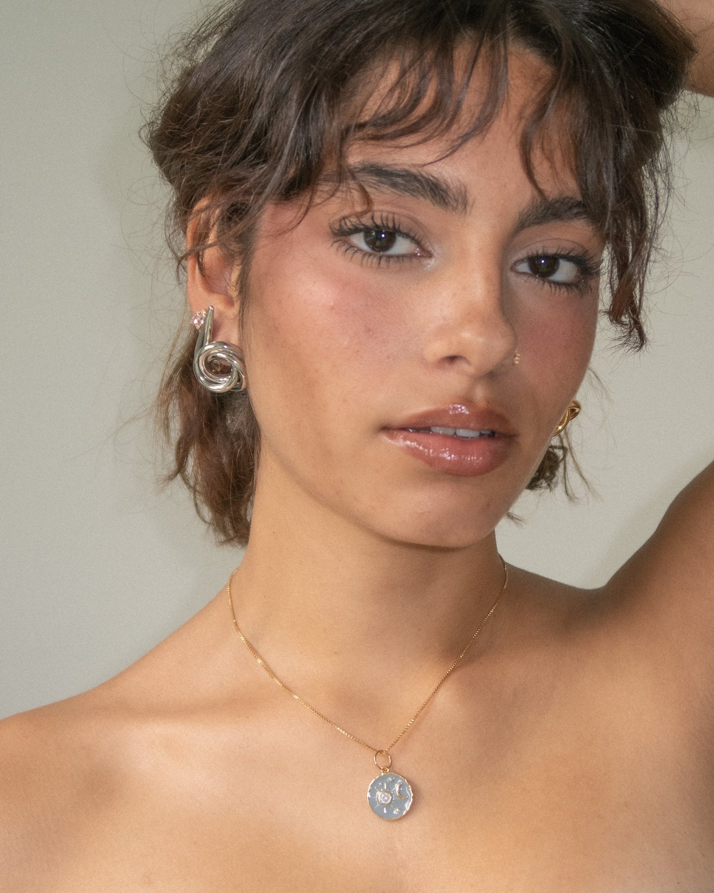 Sun and Moon Necklace