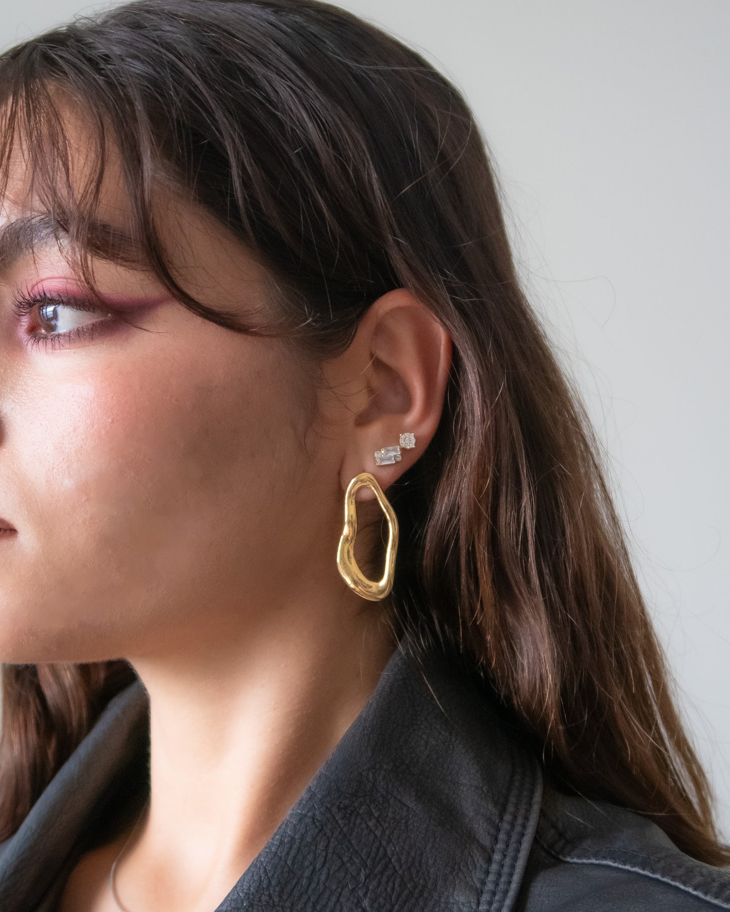 Melted Metal Earrings - ISABEL LEON LLC