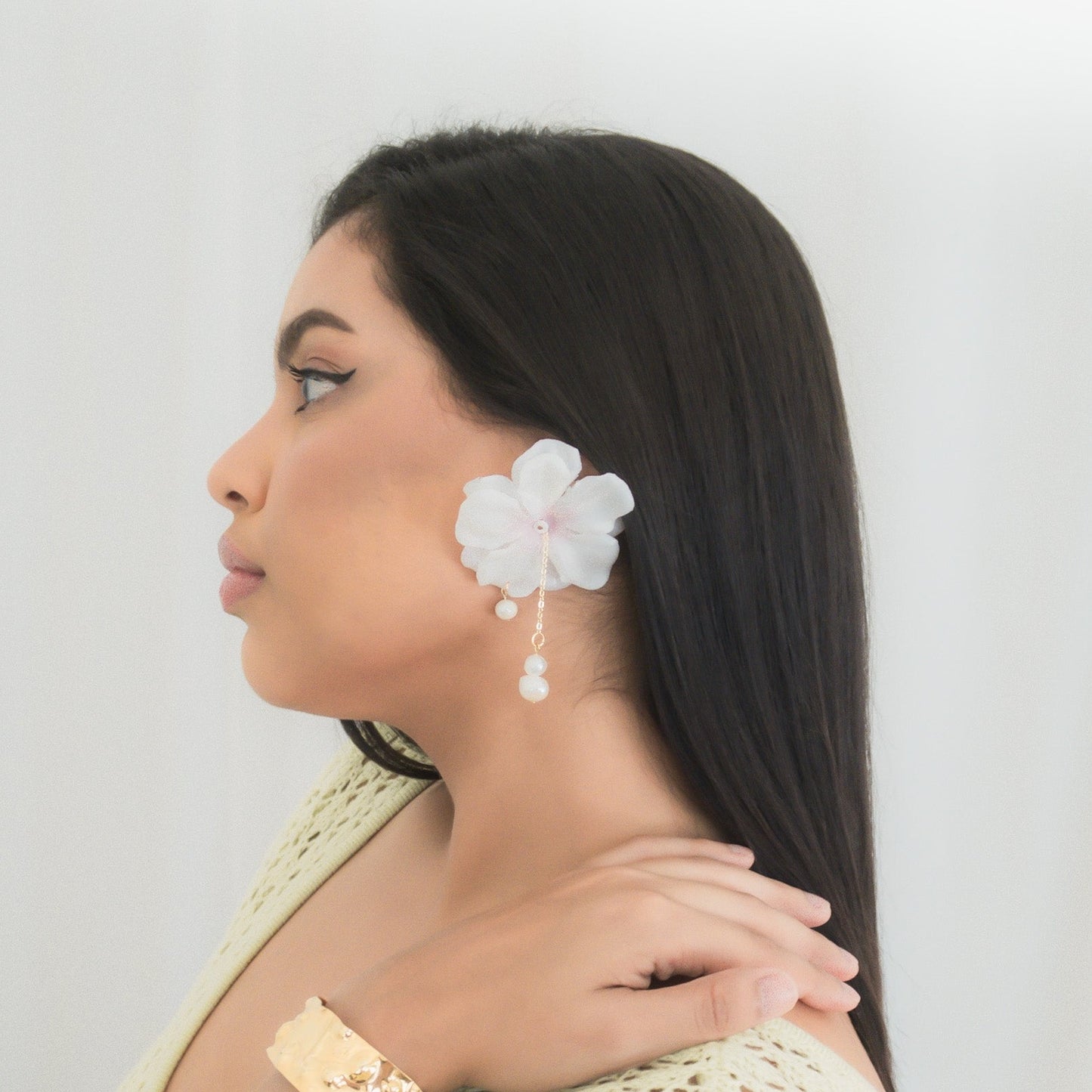 Flower Blossom Earrings - ISABEL LEON LLC