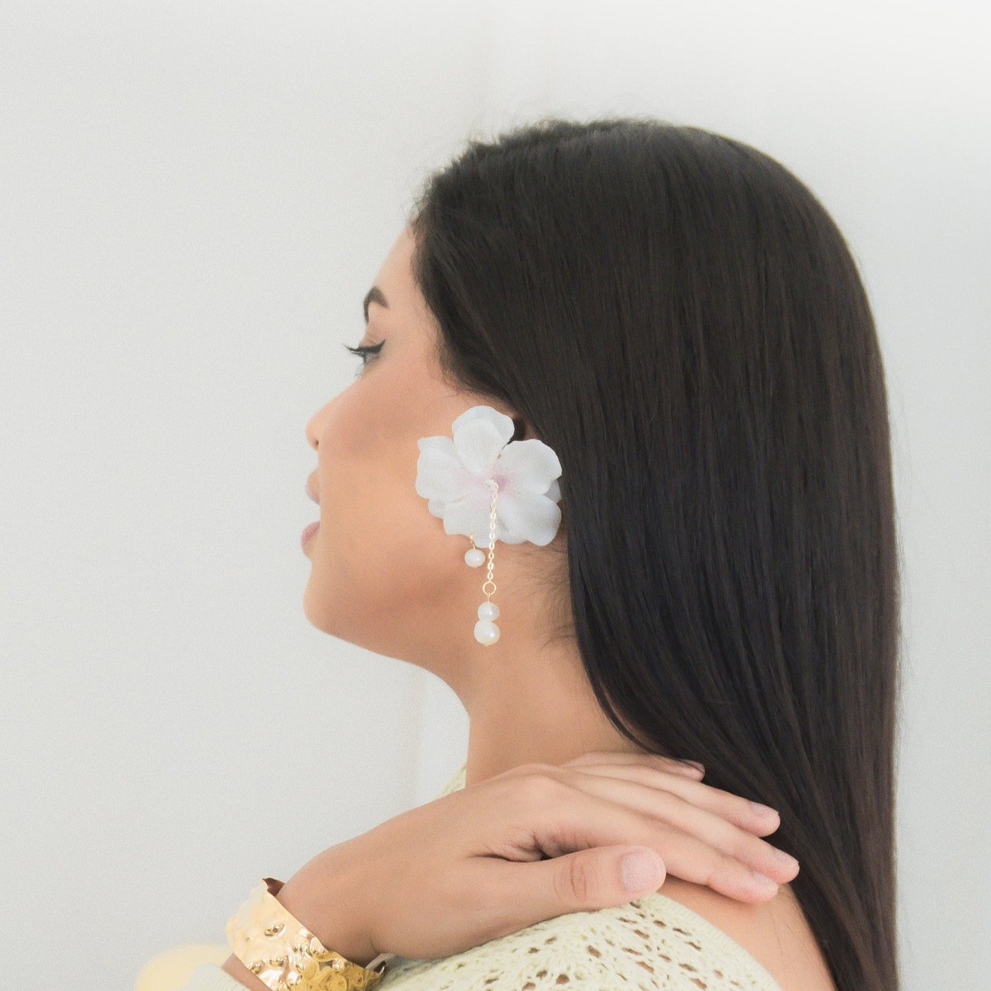Flower Blossom Earrings - ISABEL LEON LLC