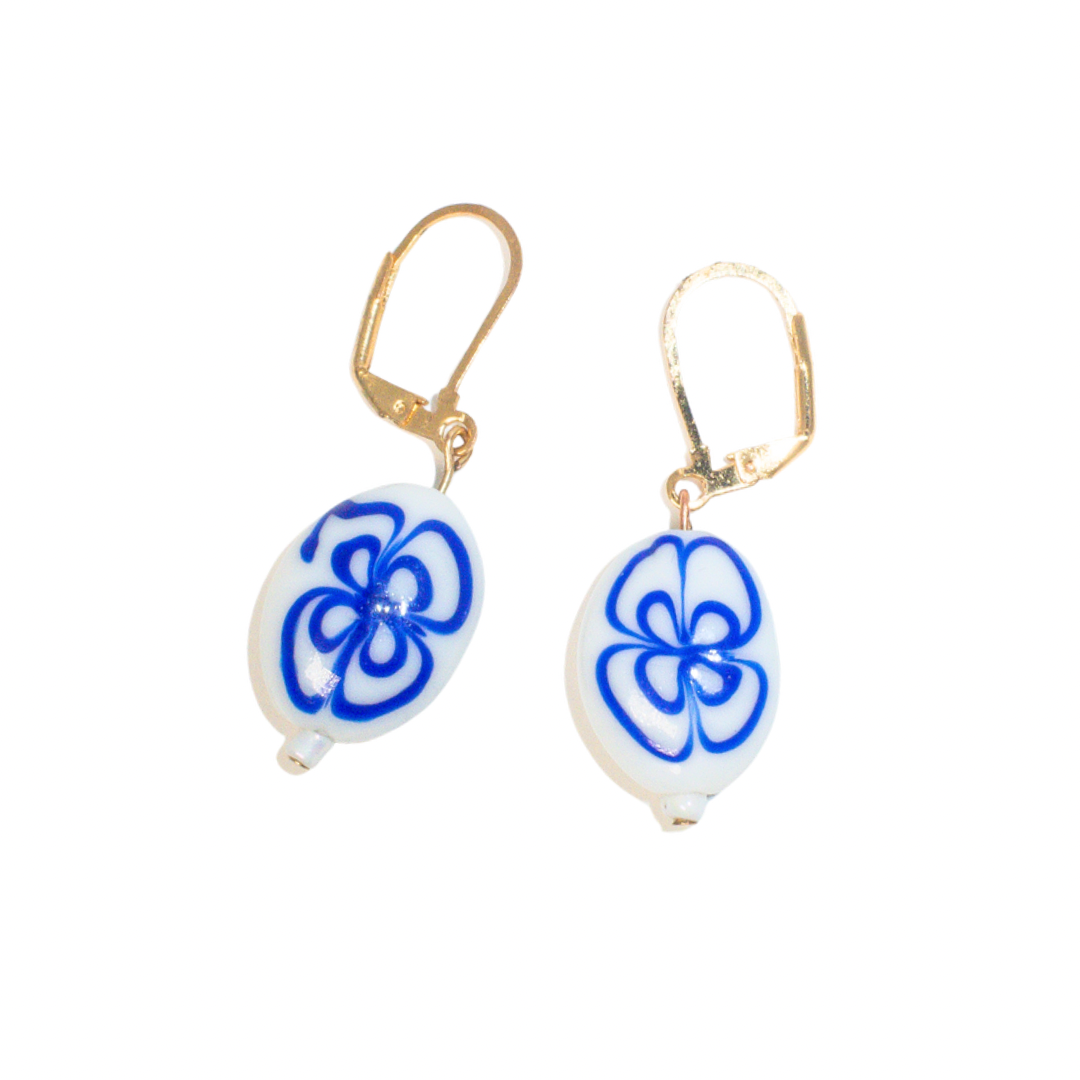 Clase Azul Dangle Earrings - ISABEL LEON LLC