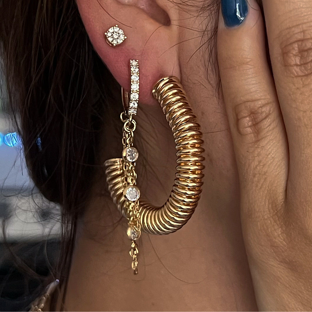 Spiral Hoops - ISABEL LEON LLC