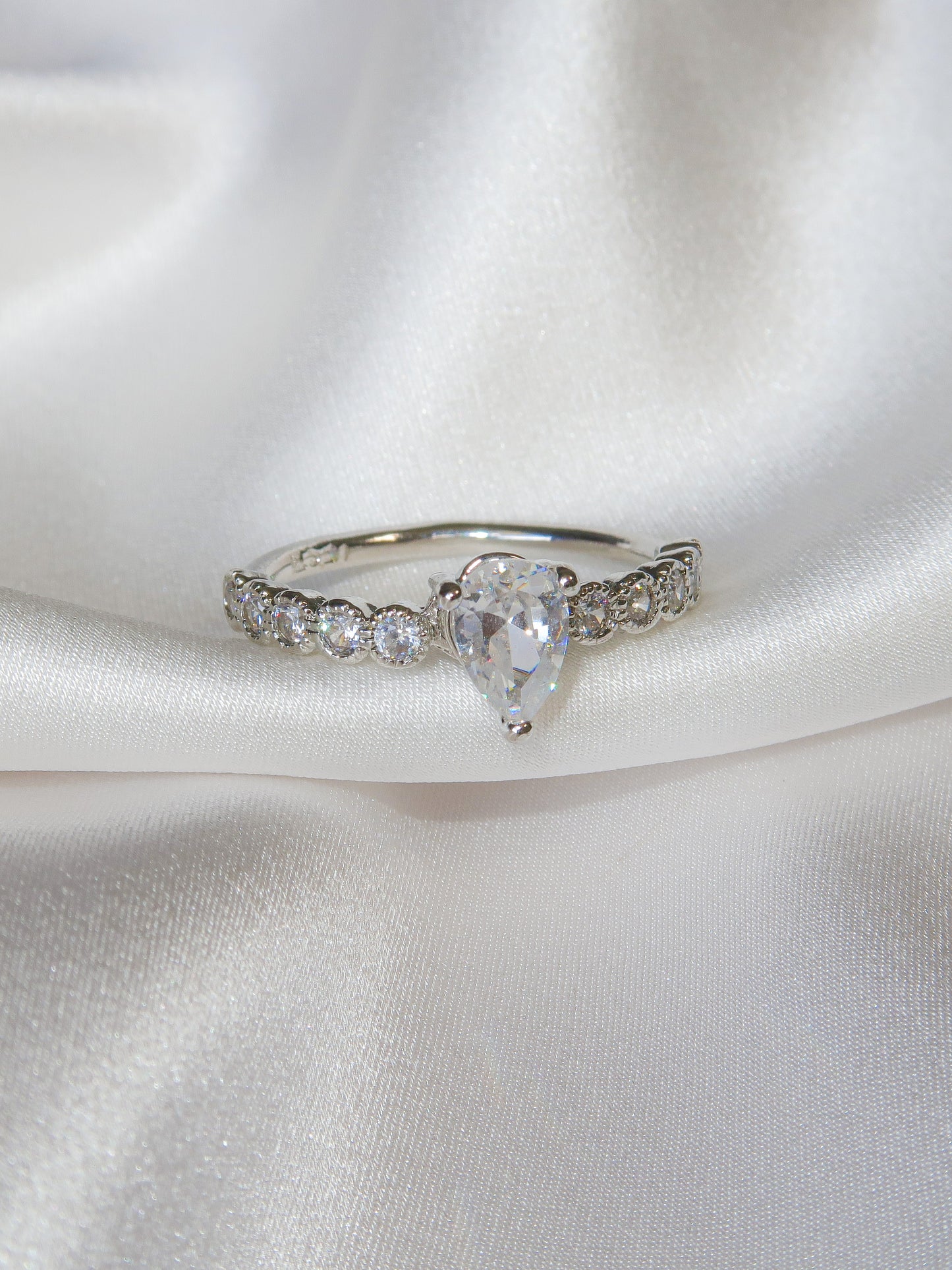 Pear Cut Princess Ring - ISABEL LEON LLC