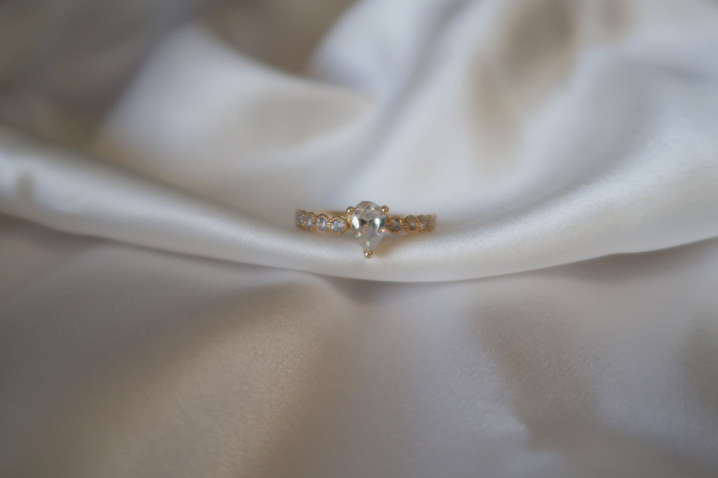 Pear Cut Princess Ring - ISABEL LEON LLC