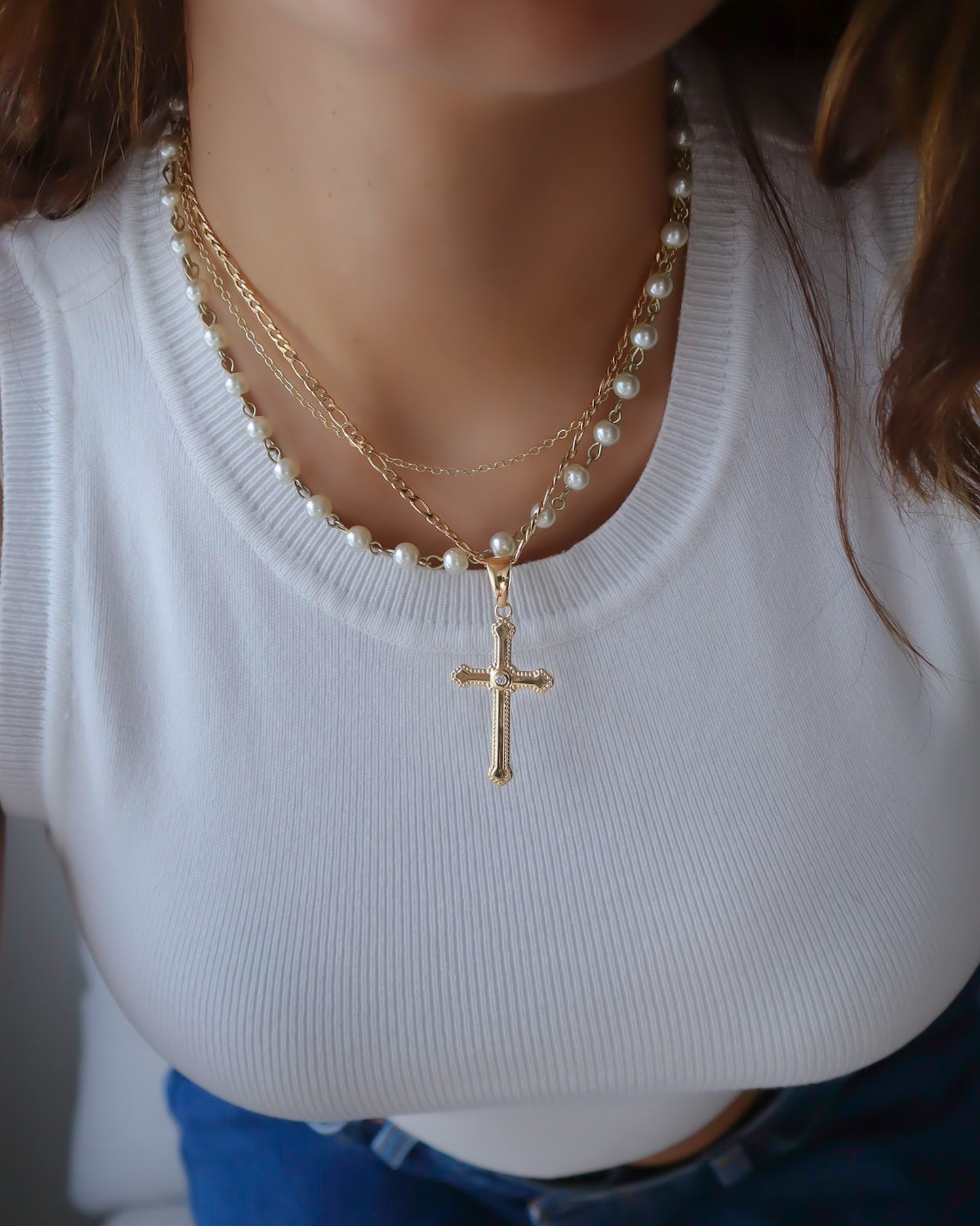 Faith Necklace - ISABEL LEON LLC