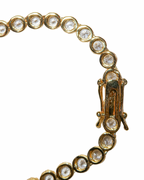 Round Pavé Tennis Necklace - ISABEL LEON LLC