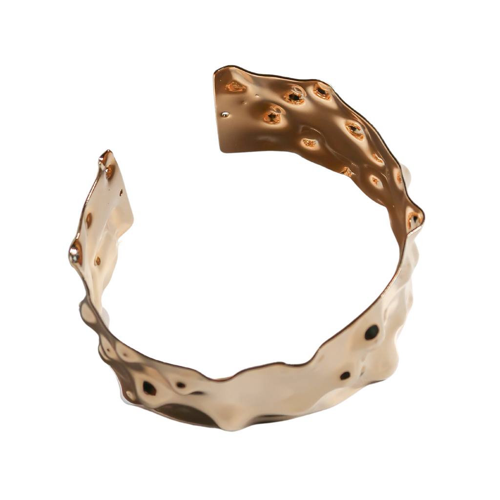 Ocean Gold Bangle Cuff - ISABEL LEON LLC