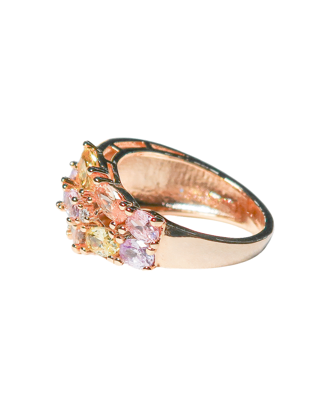 Gem Brick Road Ring - ISABEL LEON LLC
