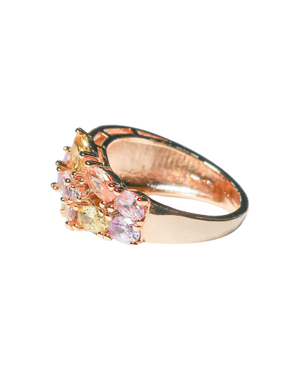 Gem Brick Road Ring