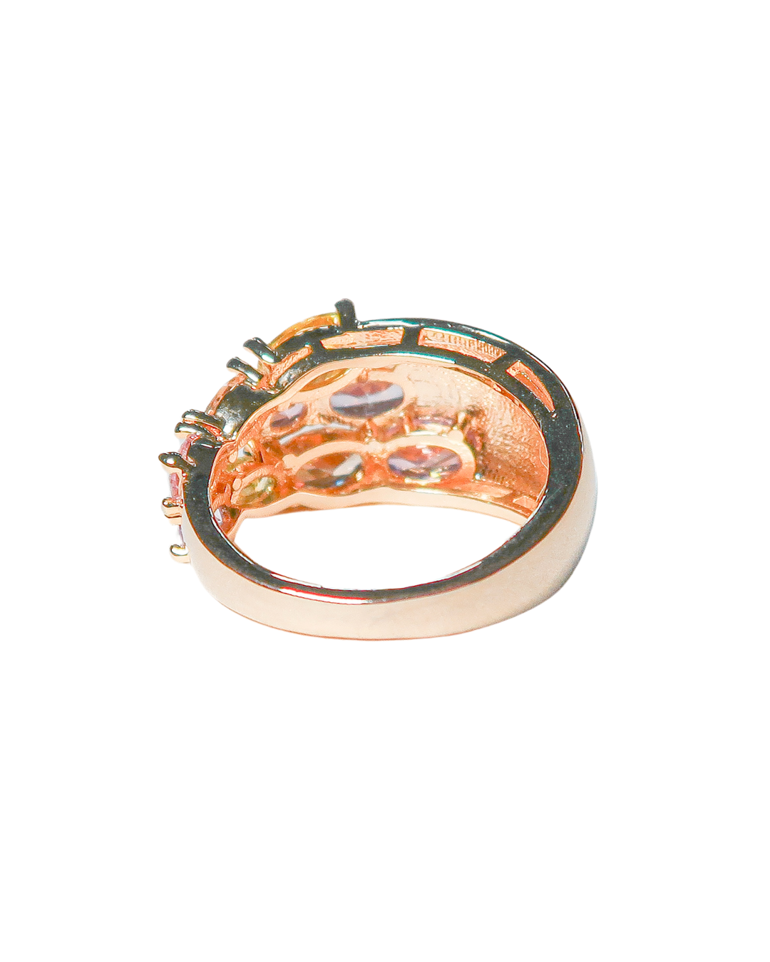 Gem Brick Road Ring - ISABEL LEON LLC