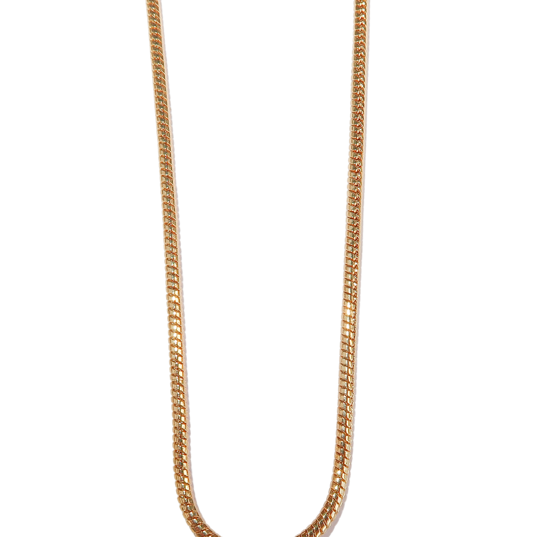 Icy Green Cross Necklace chain