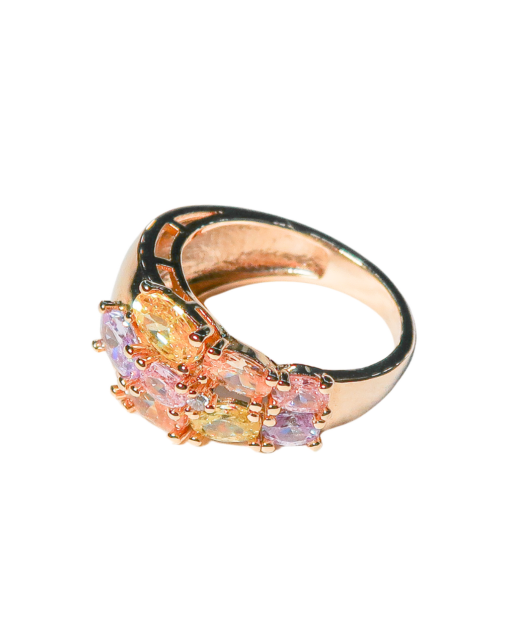 Gem Brick Road Ring - ISABEL LEON LLC