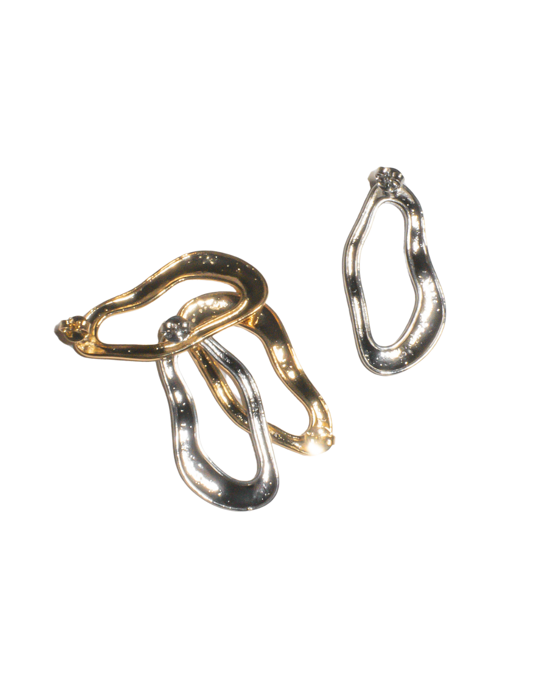 Melted Metal Earrings - ISABEL LEON LLC