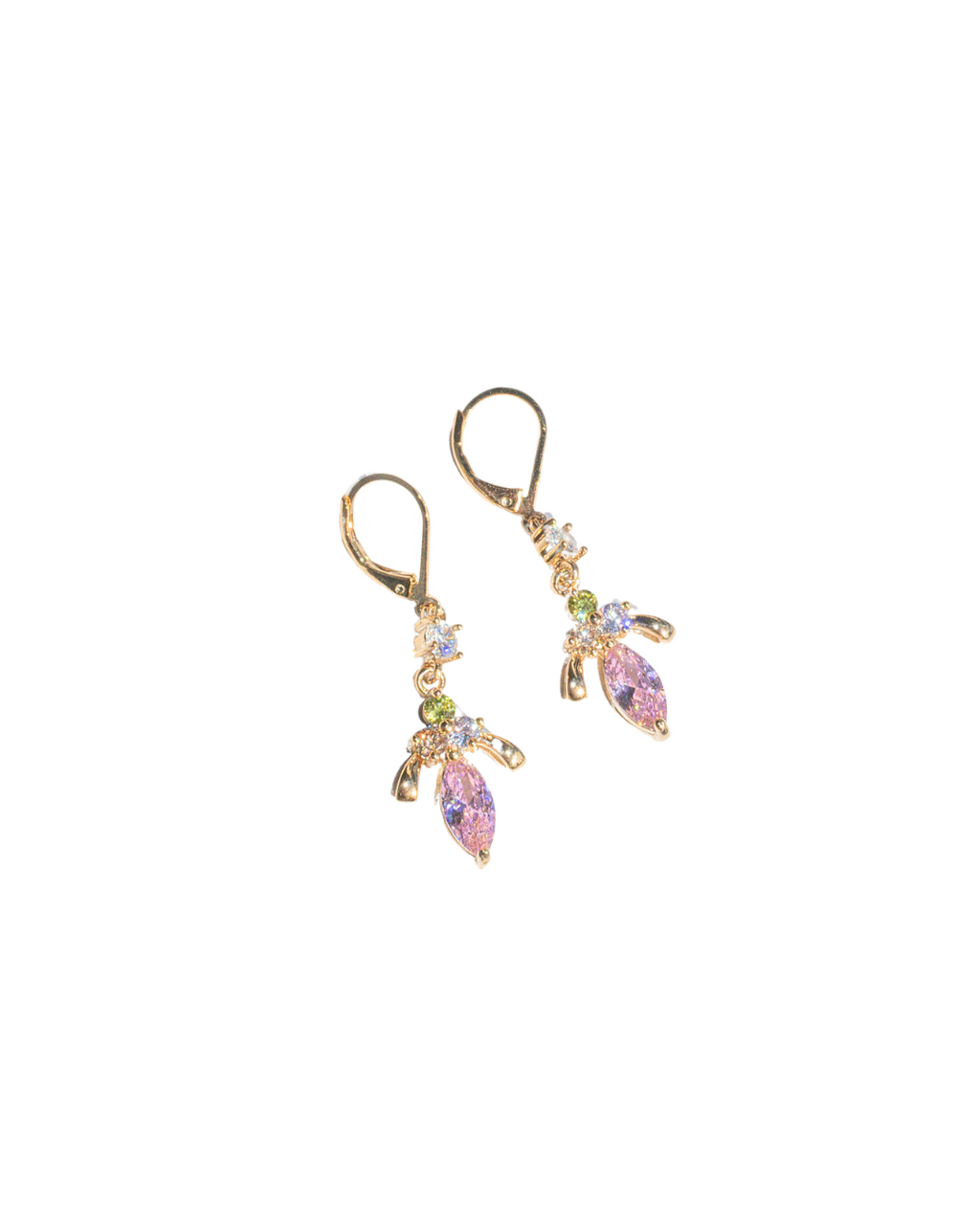 Cutesy Multicolored Gemstone Earrings - ISABEL LEON LLC