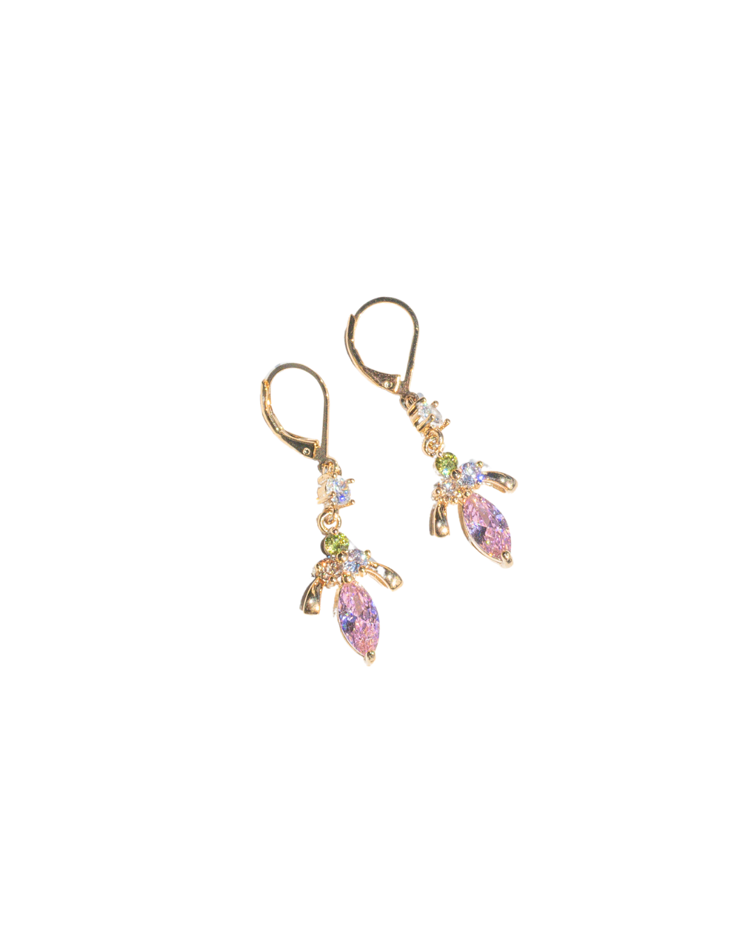 Cutesy Multicolored Gemstone Earrings - ISABEL LEON LLC