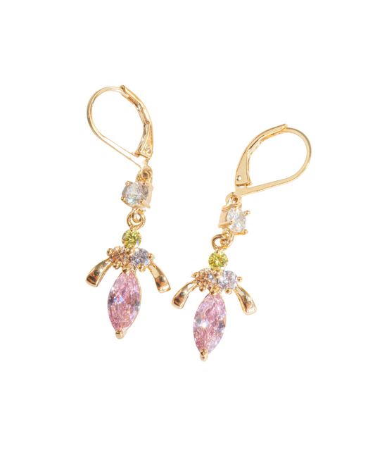 Cutesy Multicolored Gemstone Earrings - ISABEL LEON LLC