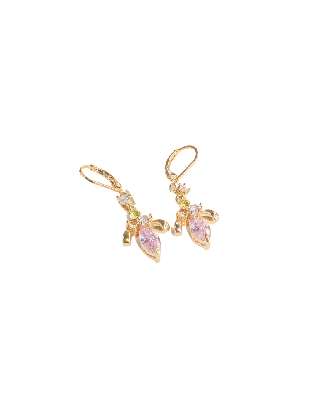 Cutesy Multicolored Gemstone Earrings - ISABEL LEON LLC