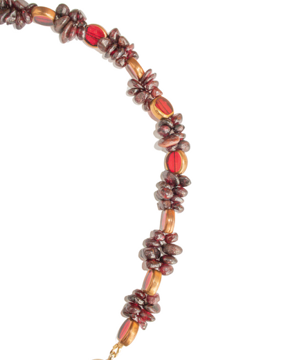 Garnet Stone Necklace