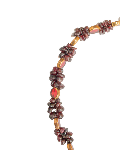 Garnet Stone Necklace