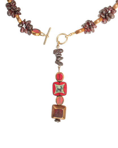 Garnet Stone Necklace