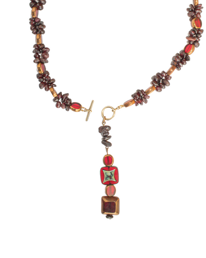 Garnet Stone Necklace