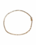 Round Pavé Tennis Necklace - ISABEL LEON LLC