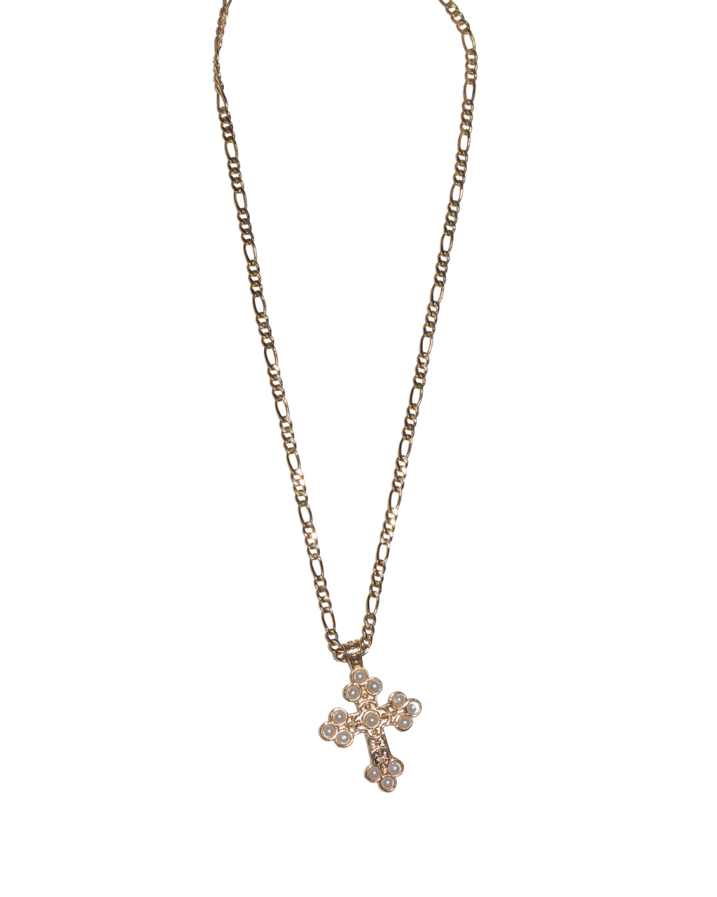 Marie Cross Necklace - ISABEL LEON LLC