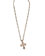 Marie Cross Necklace - ISABEL LEON LLC