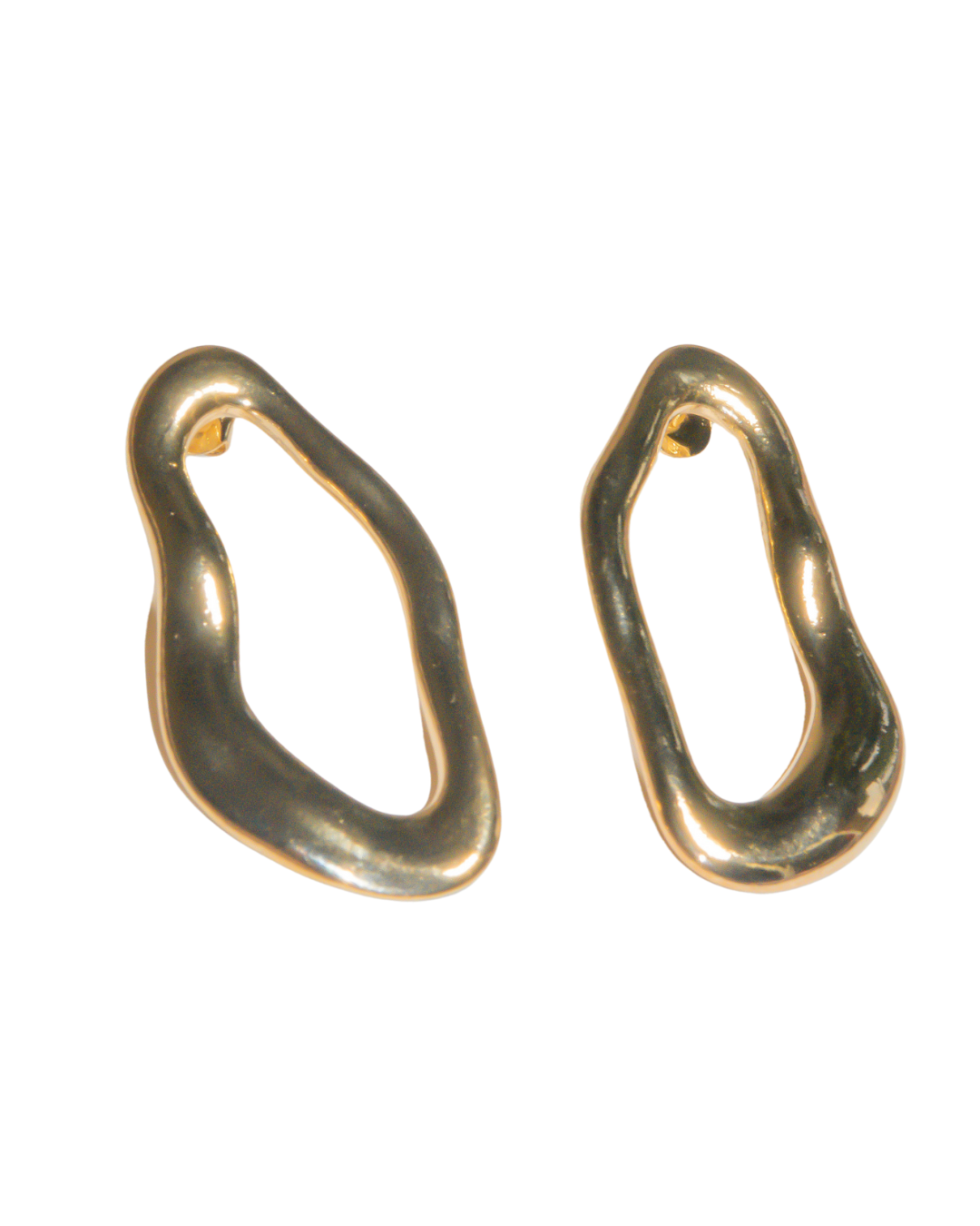 Melted Metal Earrings - ISABEL LEON LLC