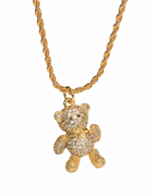Pavé Teddy Necklace