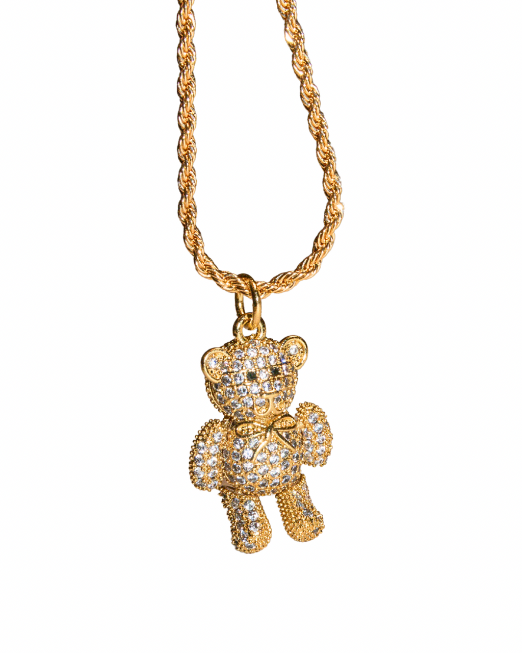 Pavé Teddy Necklace