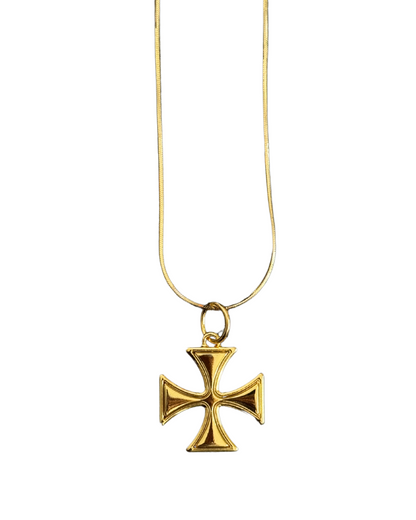 Maltese Cross Necklace