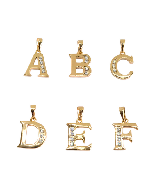 Initial Letter Charm