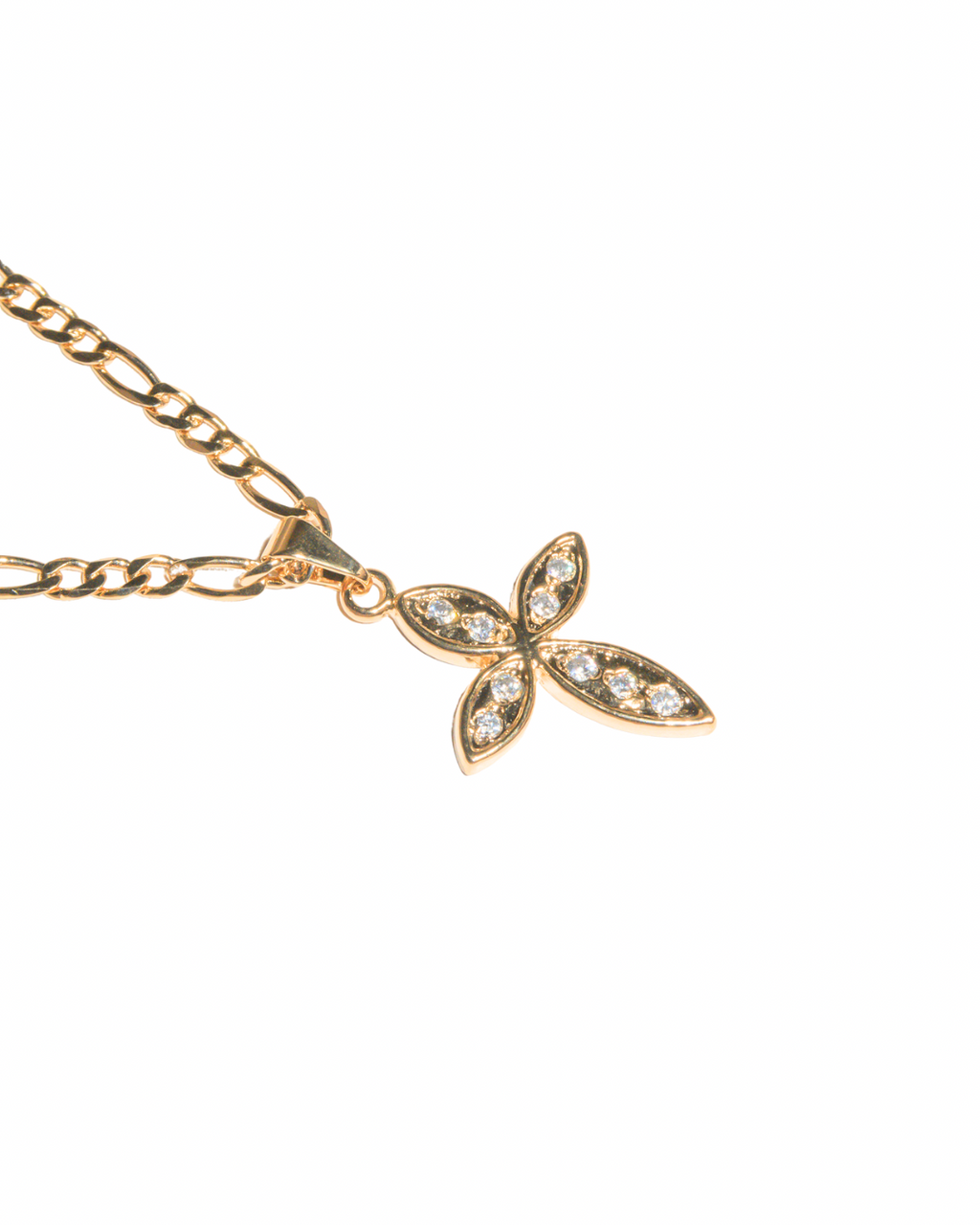 Round Cross Necklace - ISABEL LEON LLC