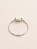 Selenite Silver Bracelet