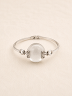Selenite Silver Bracelet