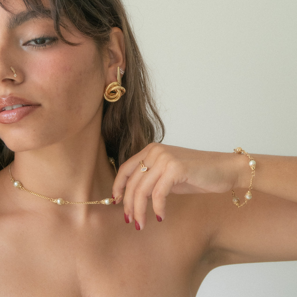 Gilded Necklace - ISABEL LEON LLC