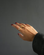 Slim Rectangular Pavé Ring - ISABEL LEON LLC