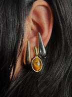 Tiger's Eye Drop Earrings