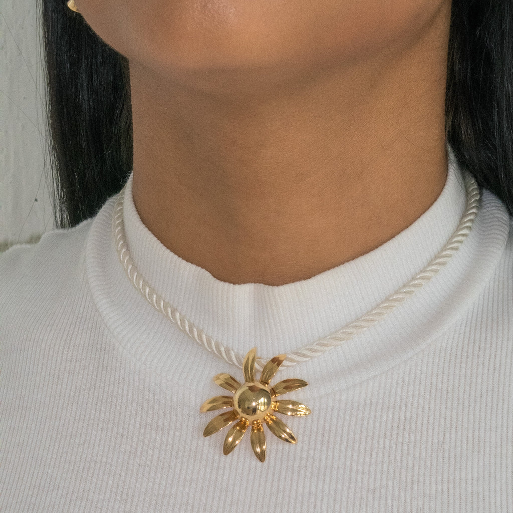 Verano Flower Choker - ISABEL LEON LLC