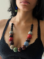 Chunky Adjustable Round Necklace