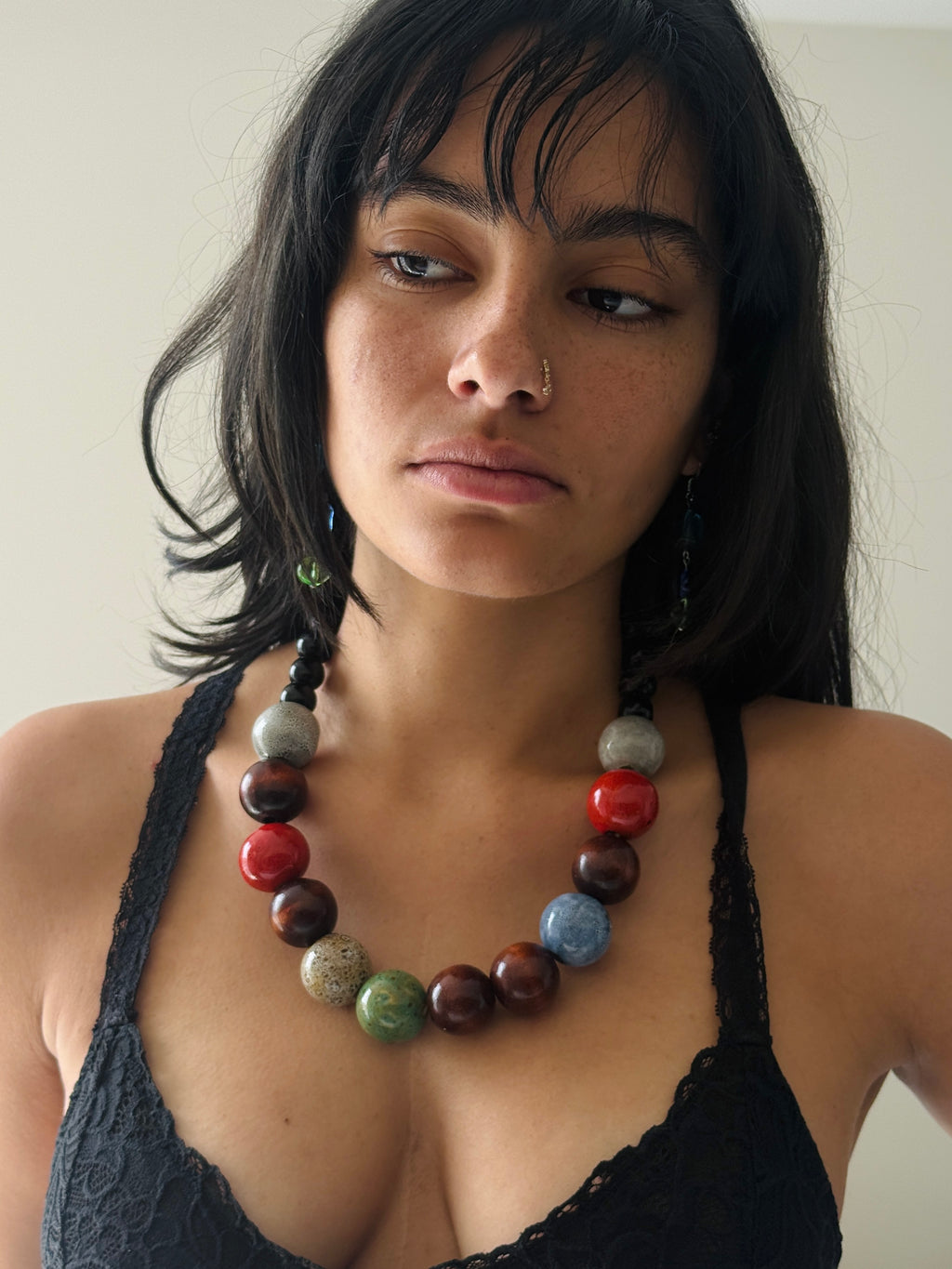 Chunky Adjustable Round Necklace