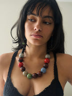 Chunky Adjustable Round Necklace