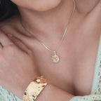 Mini Bow Pendant Necklace - ISABEL LEON LLC