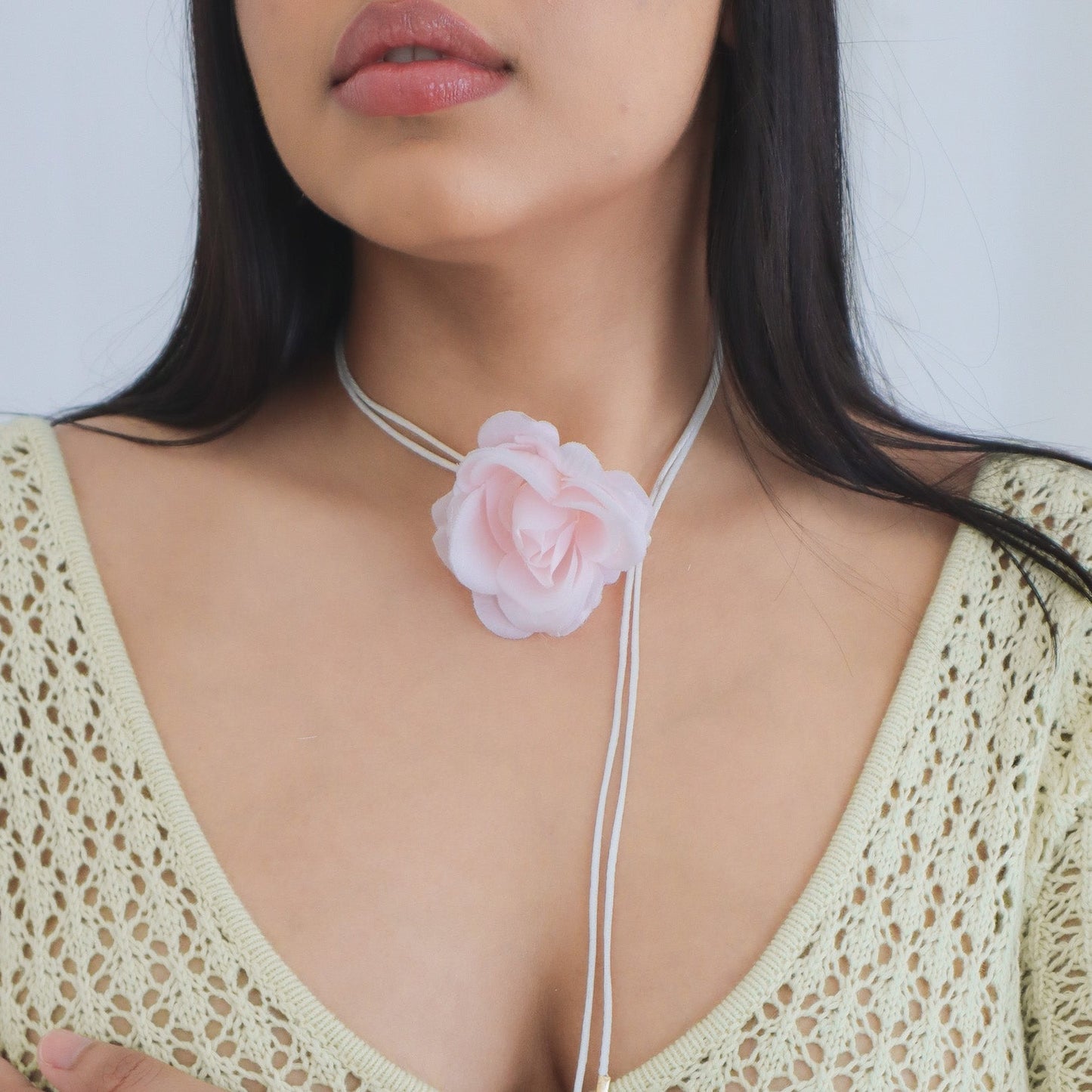 Flower Wrap Necklace